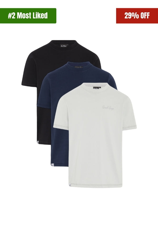 Good Guys ® Classic Heavyweight T-Shirt For Men 3-Pack